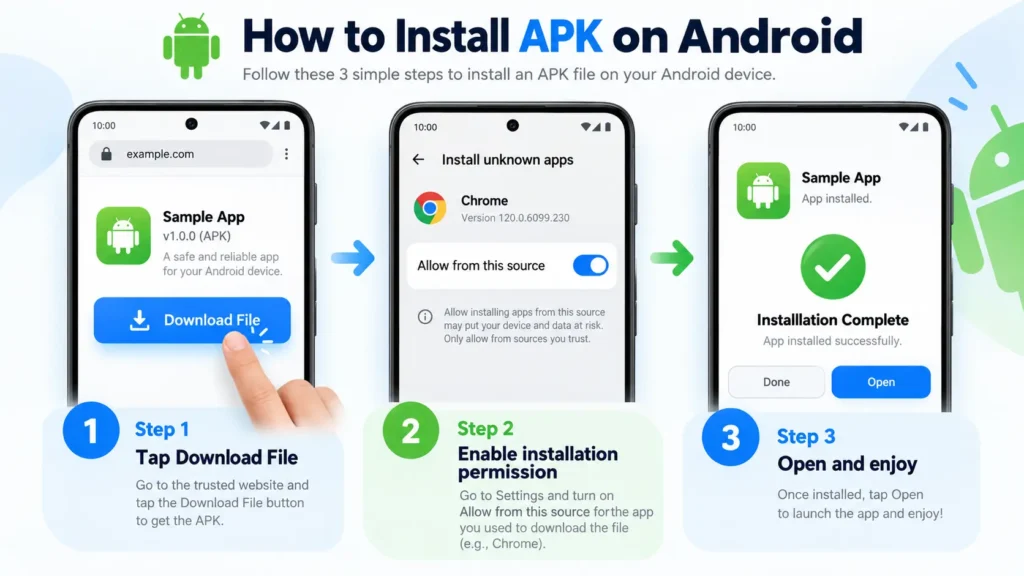 How to Install APK on Android
